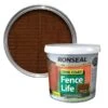 Ronseal 5 Litre Medium Oak Fence Life Paint -Cheap Shrub And Spray Store 5010214876228