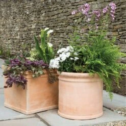 Woodlodge 29cm Terracotta Viking Cylinder -Cheap Shrub And Spray Store 5021346422771 2