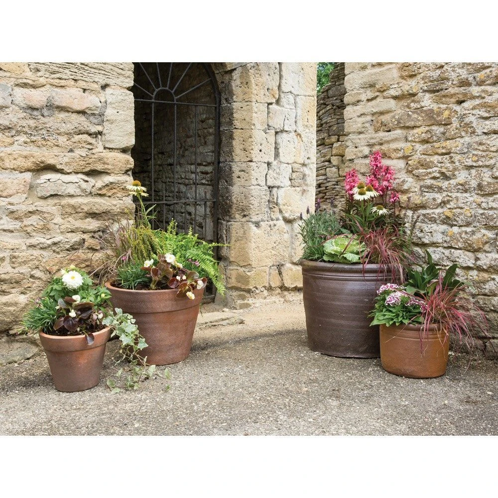 Woodlodge 22cm Thai Salt Glazed Pot 4 Woodlodge 22cm Thai Salt Glazed Pot - Image 2