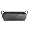 Woodlodge 30cm Rustic Pewter Trough -Cheap Shrub And Spray Store 5021346490527
