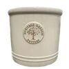 Woodlodge 38cm White / Cream Glazed Heritage Cylinder Pot -Cheap Shrub And Spray Store 5021346500646 dfb0514a bf27 4b78 af9d 0fa14863b2b5