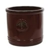Woodlodge 30cm Glazed Red Heritage Cylinder Pot -Cheap Shrub And Spray Store 5021346501629