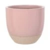 Woodlodge 26cm Pastel Pink Glazed Egg Pot -Cheap Shrub And Spray Store 5021346502015