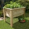 Zest 4 Leisure 1m Deep Root Wooden Planter -Cheap Shrub And Spray Store 5027003000184 34920cd7 248d 48de b857 cd930a6b1599
