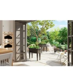 Artevasi 80cm Anthracite Venezia Grow Box Planter -Cheap Shrub And Spray Store 5600442825183 3