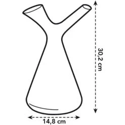 Elho 1.7 Litre Warm Grey Plunge Watering Can -Cheap Shrub And Spray Store 8711904302726 3