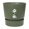 Elho 25cm Leaf Green Greenville Round Planter -Cheap Shrub And Spray Store 8711904332433 4f576c01 caaf 4132 ab5a 13b7e956b23f