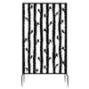 Fallen Fruits 186cm Black Birds Metal Privacy Screen -Cheap Shrub And Spray Store 8714982196553 ffefa5eb 0874 478b 92e5 52a31de3e815